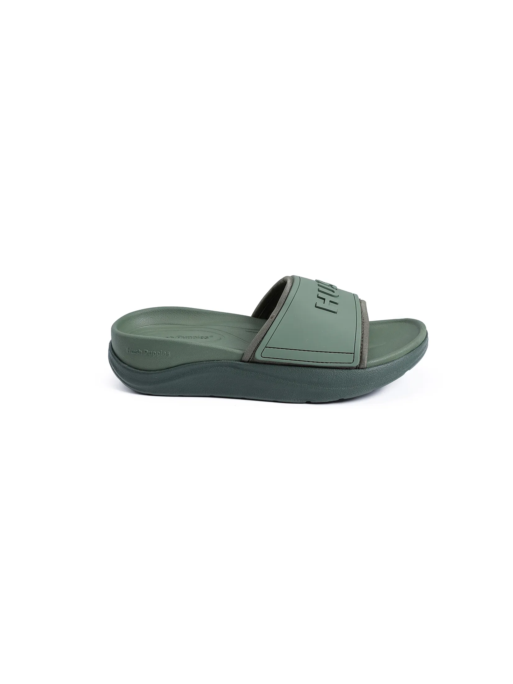 HUSH PUPPIES Women s Shoes Sandals Slides  - GREEN