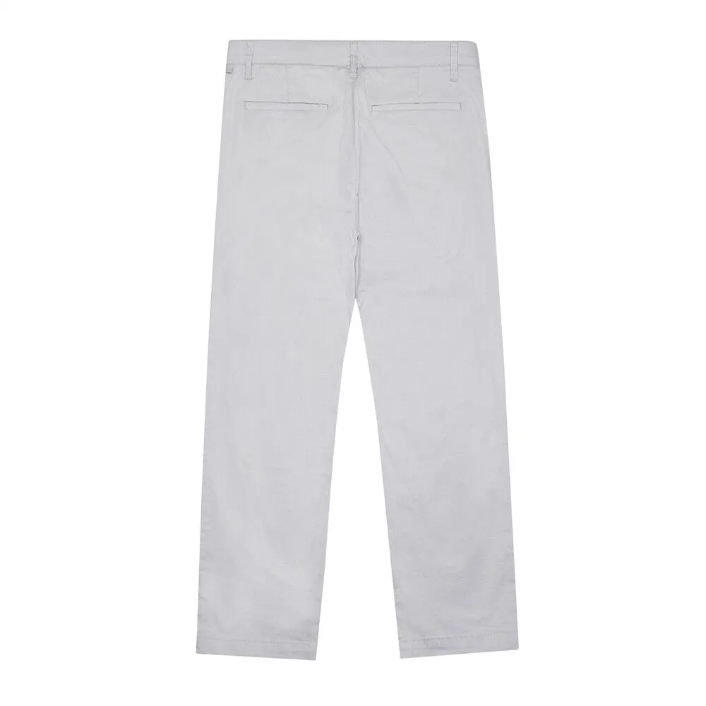 GIORDANO Grey Men's Cotton Spandex Low Rise Skinny Taper Pants