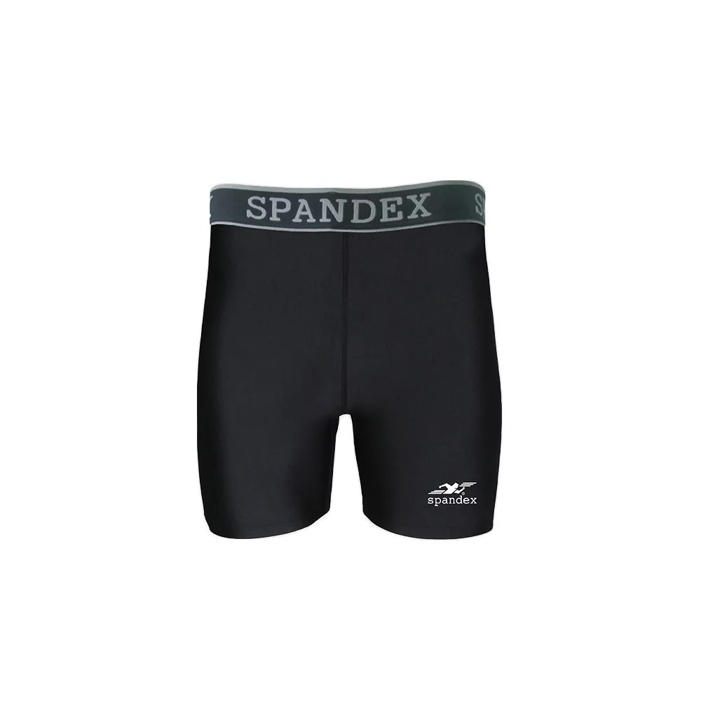 SPANDEX Black-YP001-Compression short pants