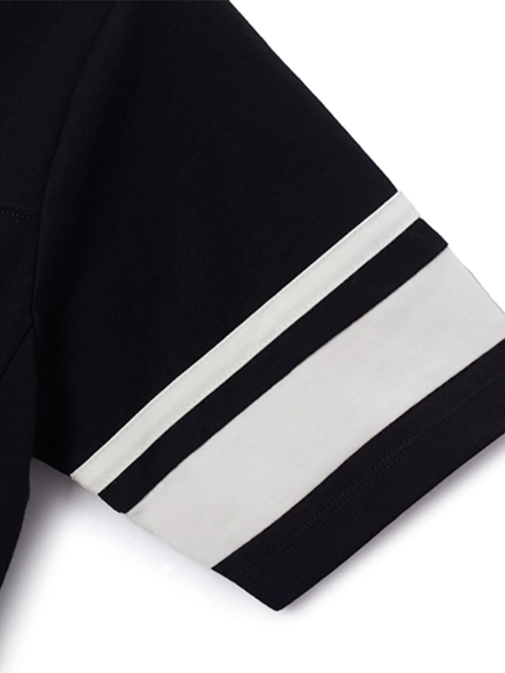 GIORDANO Women's Comfort Baby French Terry Dress (Snoopy) Black