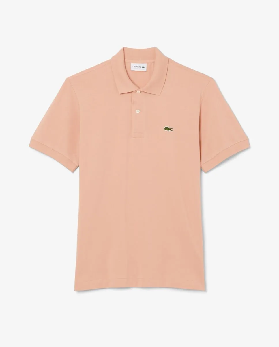 LACOSTE Classic Fit L.12.12 LIGHT Piqu  Polo Shirt Beige