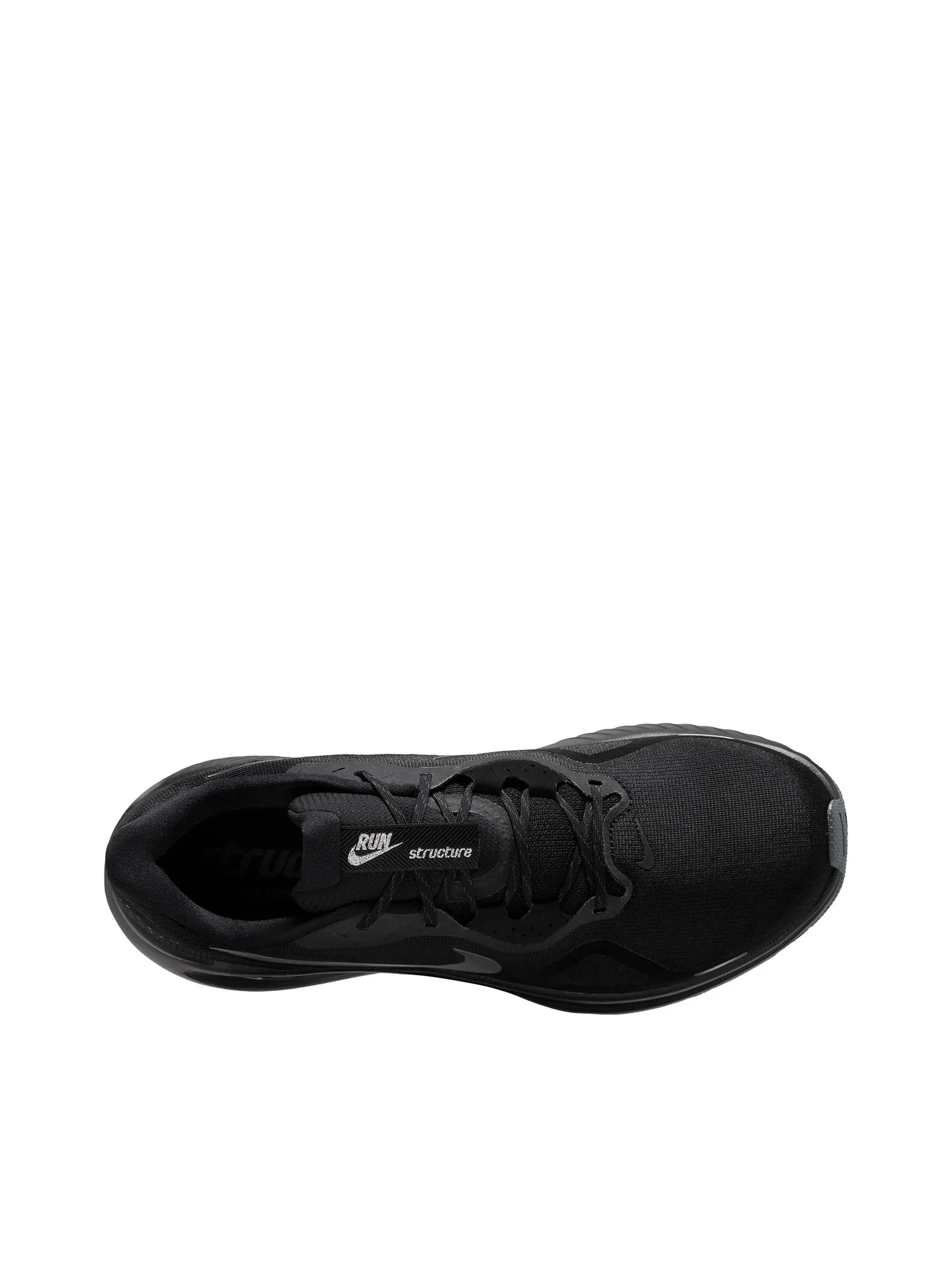 NIKE Men Running Shoes Structure 26 HJ1102-001 Black/Black-Iron Grey