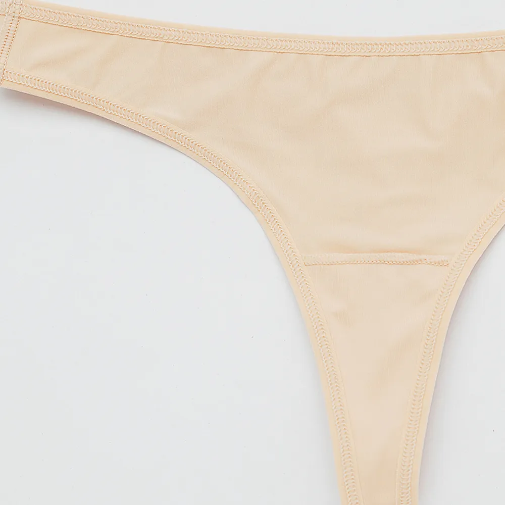 SABINA [5 Pieces] Panty String Panty Zone Collection Style no. STZM1101CL Light Beige