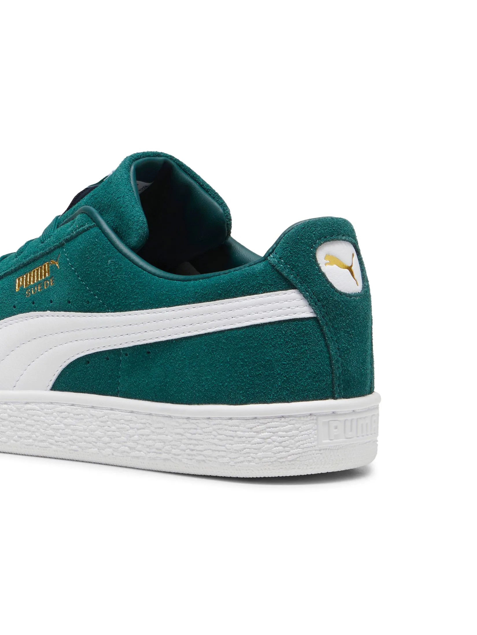 PUMA Unisex Sneakers Suede Classic Dark Myrtle-Puma White