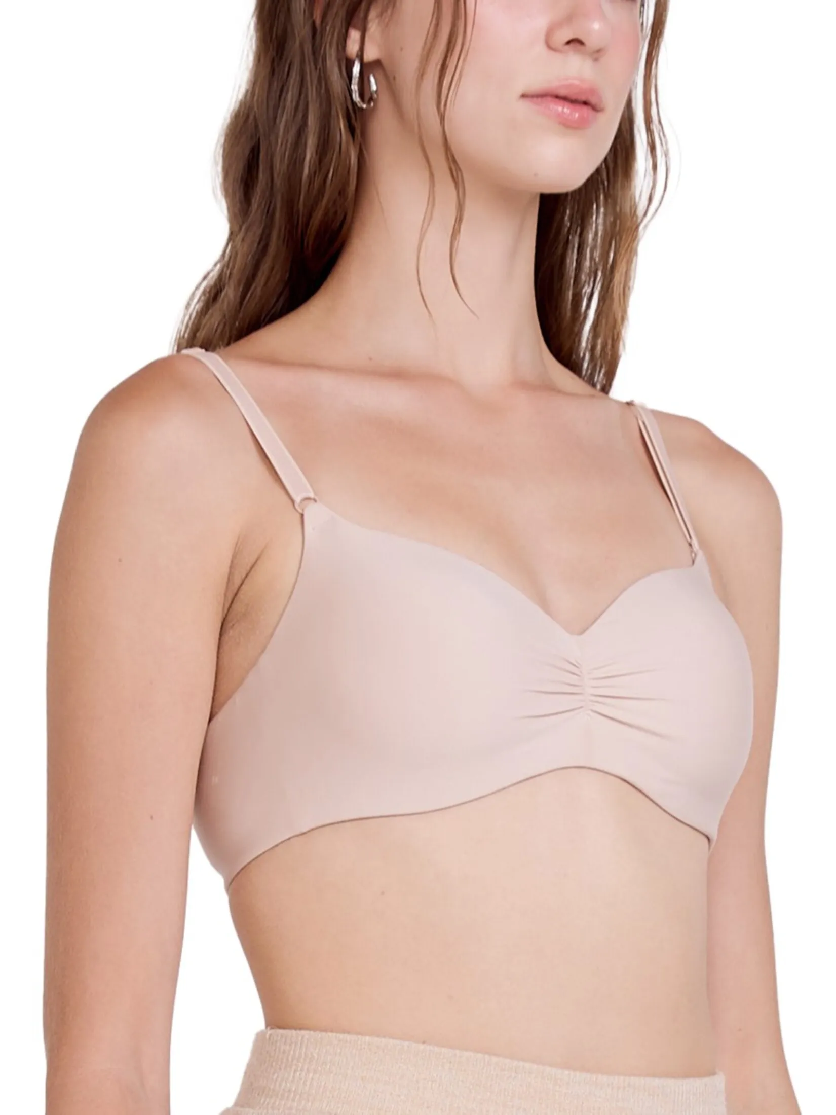WACOAL Women Easy Matching Smart Size Bra Beige