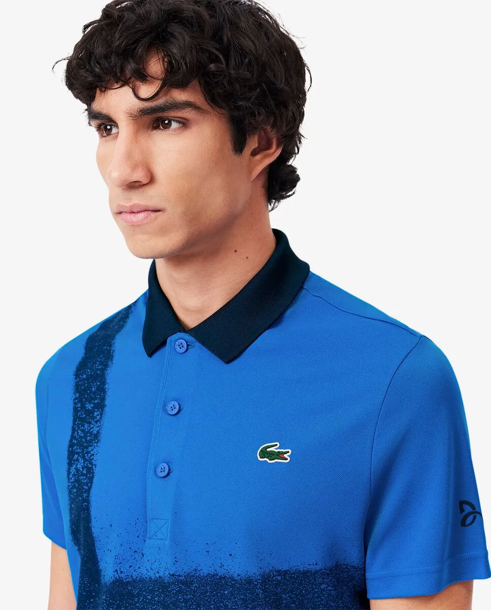 LACOSTE Lacoste Tennis x Novak Djokovic Polo Shirt Blue