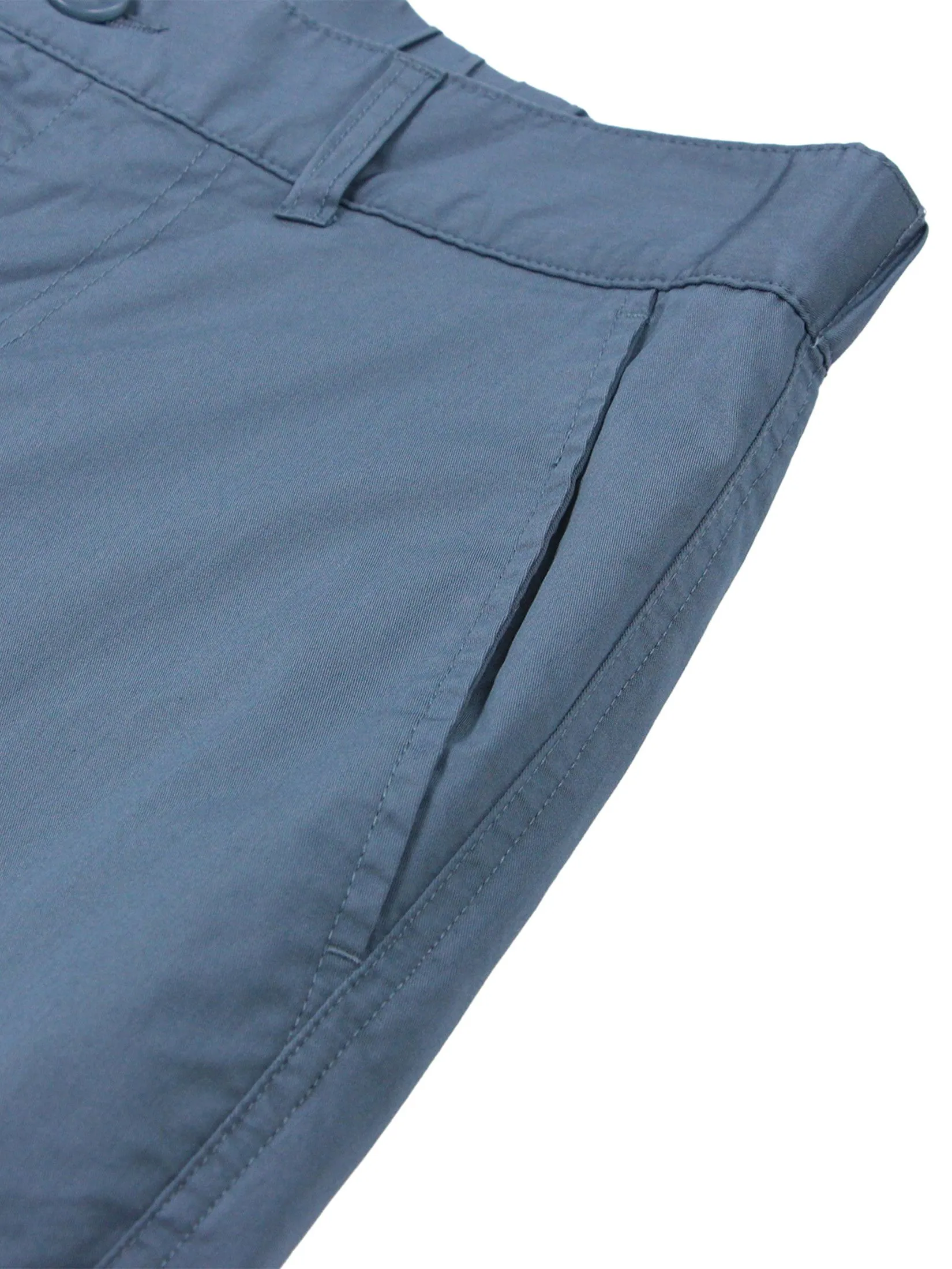 GIORDANO Men's Relaxed Stretch Cargo Pants Neptune Blue