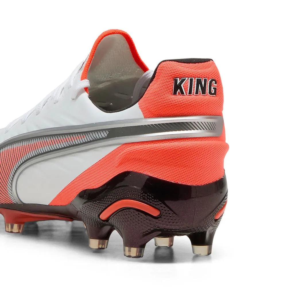 PUMA King Ultimate FG/AG Unisex Football Shoes White - PU097SH482ENTH