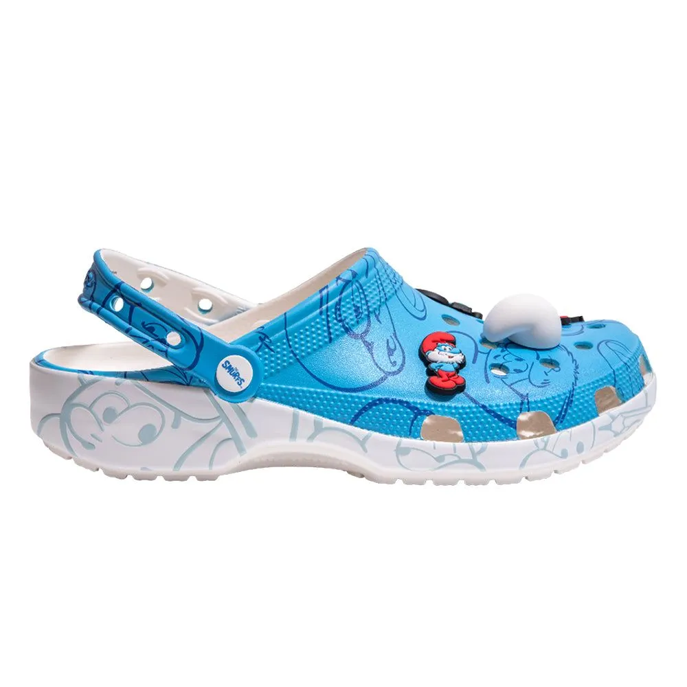 CROCS Unisex Casual Shoes Smurfs Classic Clog Blue - CR024SH848EKTH