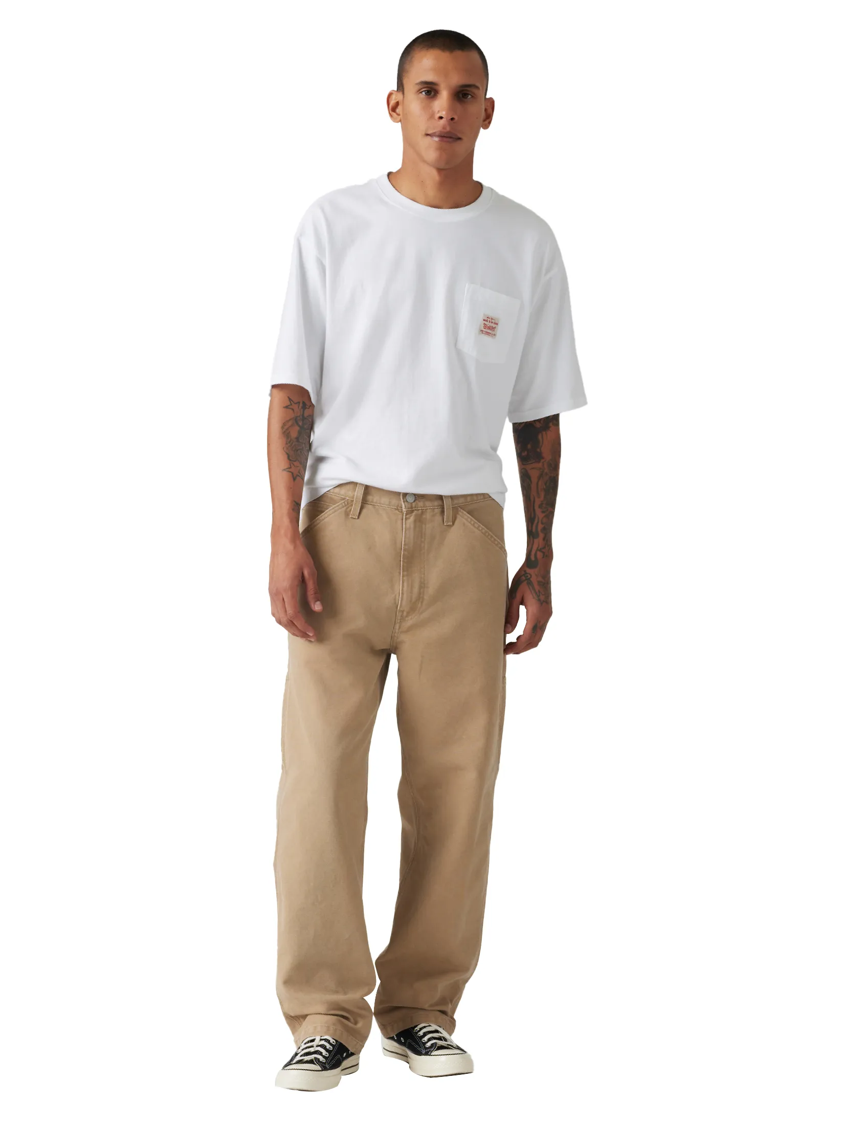LEVI'S Men's 568 Loose Straight Carpenter Neutral