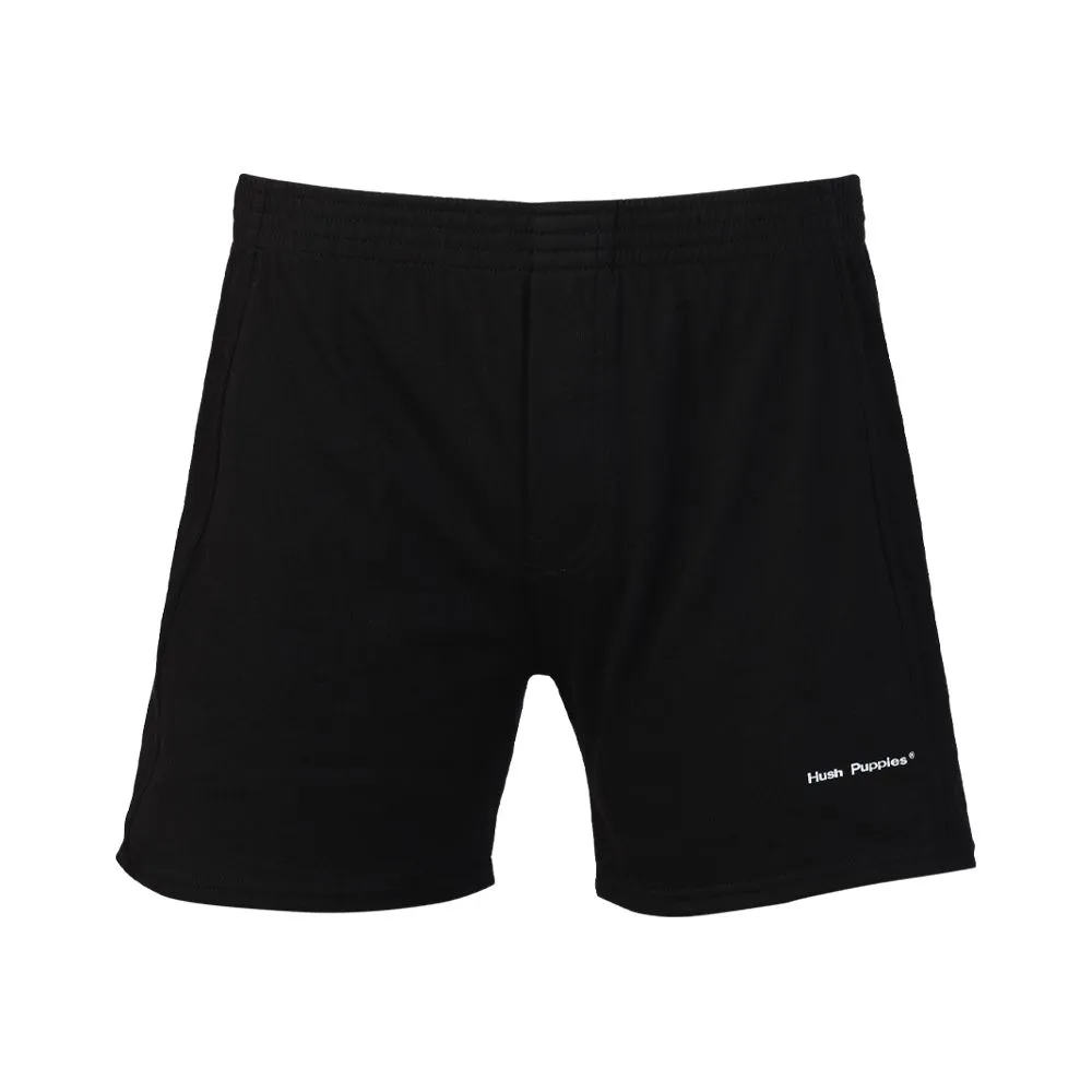 HUSH PUPPIES INNERWEAR Boxer Cotton S/J HU H3B005N Black