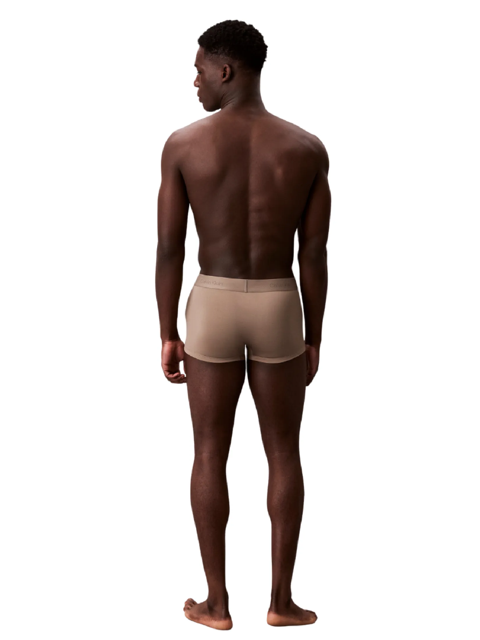 CALVIN KLEIN Men s Icon Logo Graphic Low Rise Trunk Camel