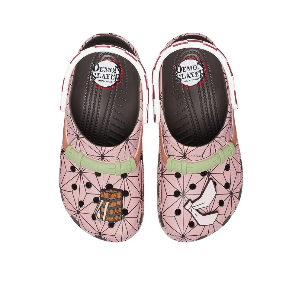 CROCS Demon Slayer Nezuko Classic Clog Unisex Casual Shoes Pink - CR024SH369EOTH