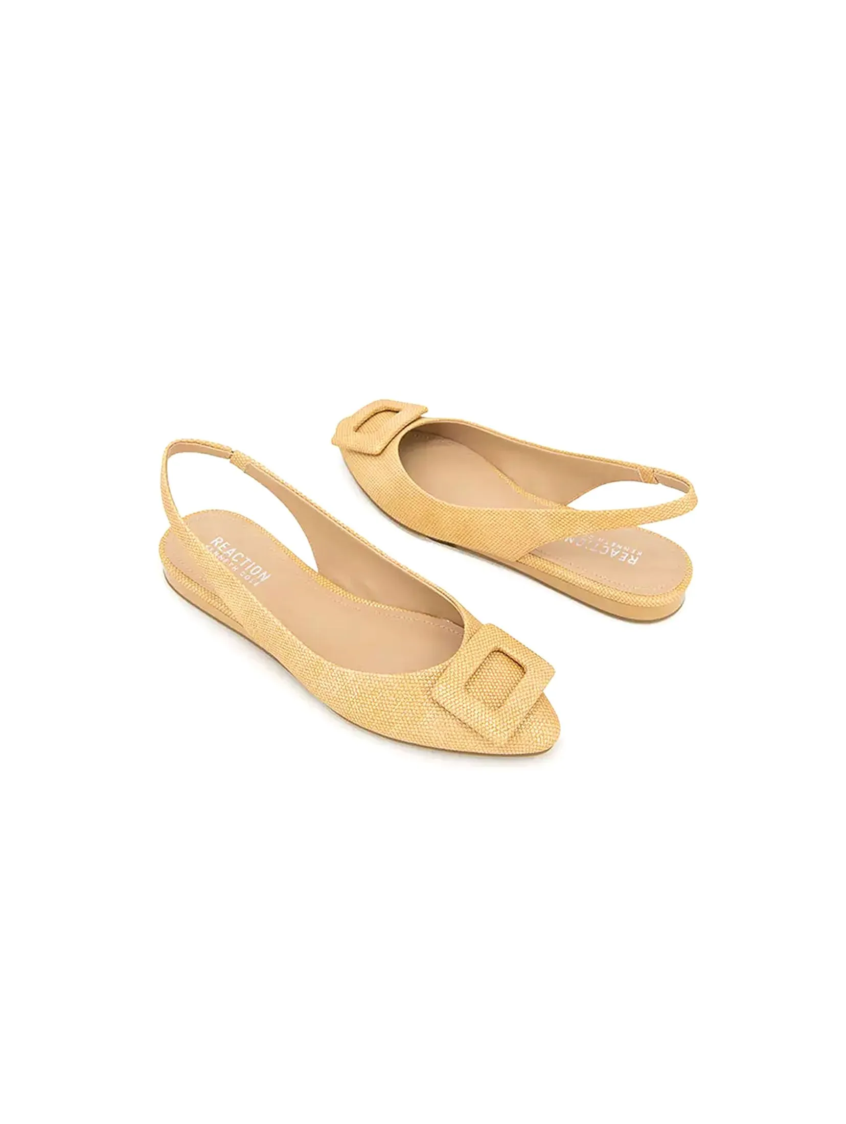 KENNETH COLE WOMEN FLATS LINTON BUCKLE / NATURAL