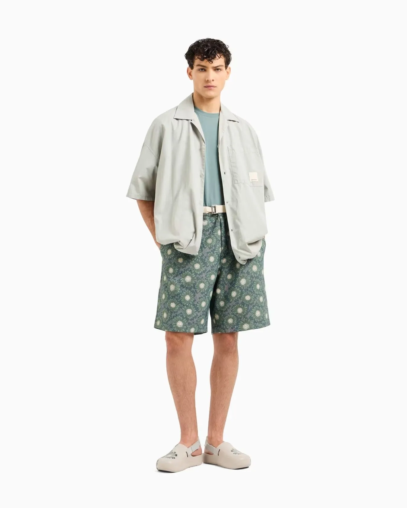 EMPORIO ARMANI Shorts Men EM001683-AF13803-F7001 Green