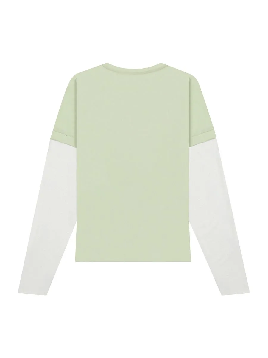 GIORDANO Women's Anti-UV Cool Touch Tee (G-Motion) Tender Greens