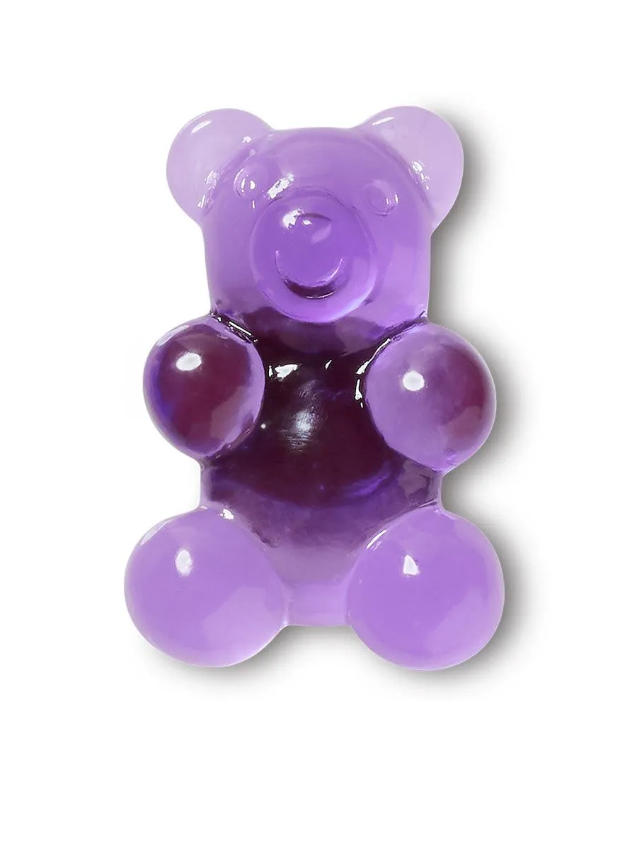 CROCS MULTICOLOR CROCS Jibbitz Purple Candy Bear Shoes Charm