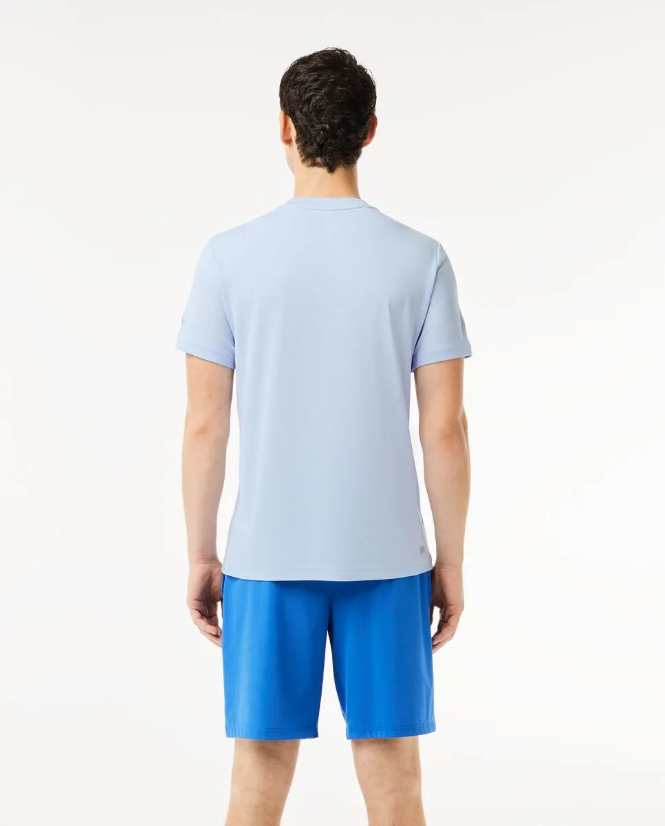 LACOSTE Lacoste Tennis x Novak Djokovic T-Shirt Light Blue