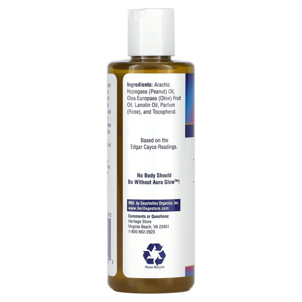 Heritage Store, Aura Glow, роза, 240 мл (8 жидк. унций)