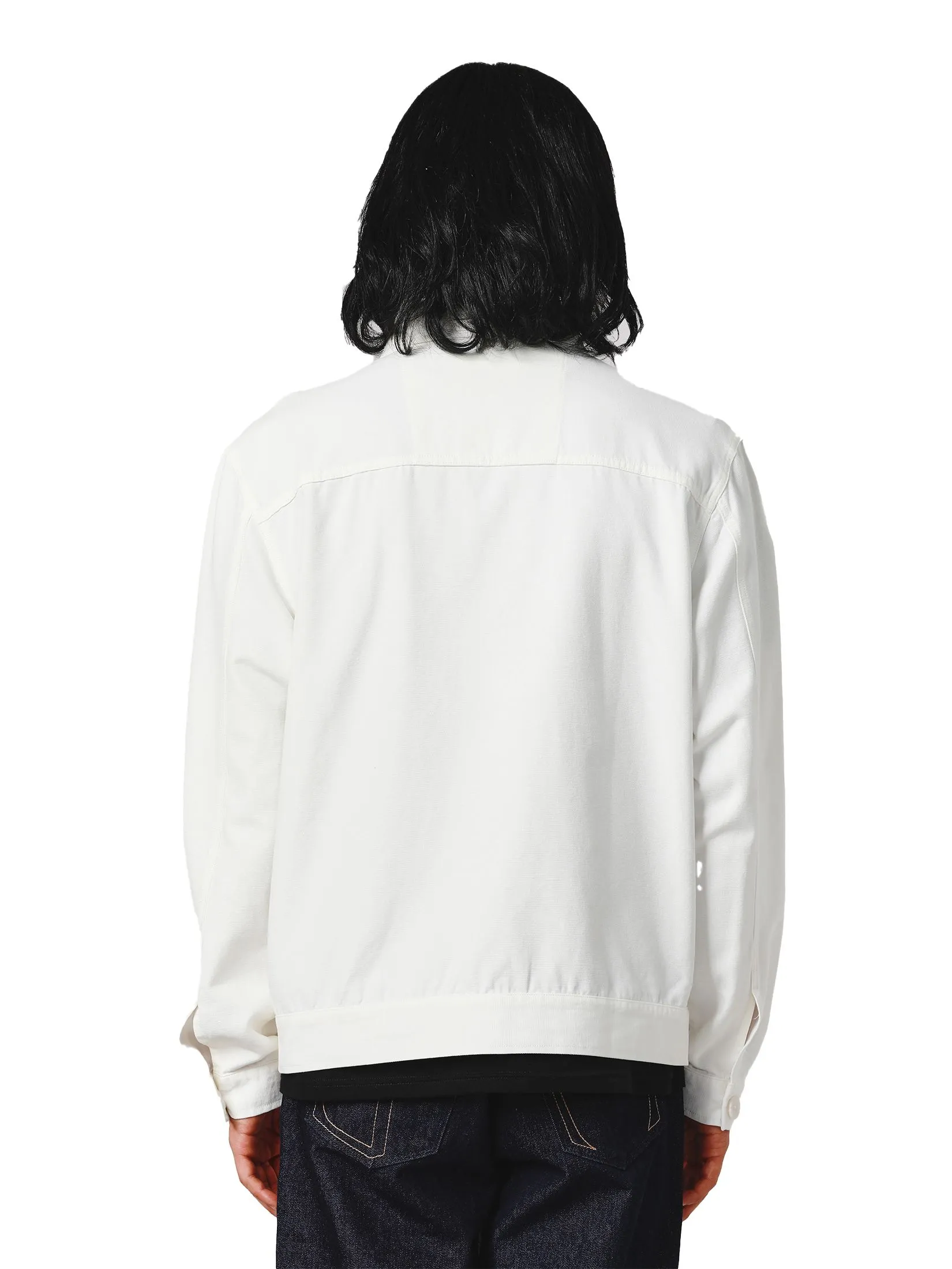 JOHN HENRY Men's Jacket (Slim Fit) DENIM White