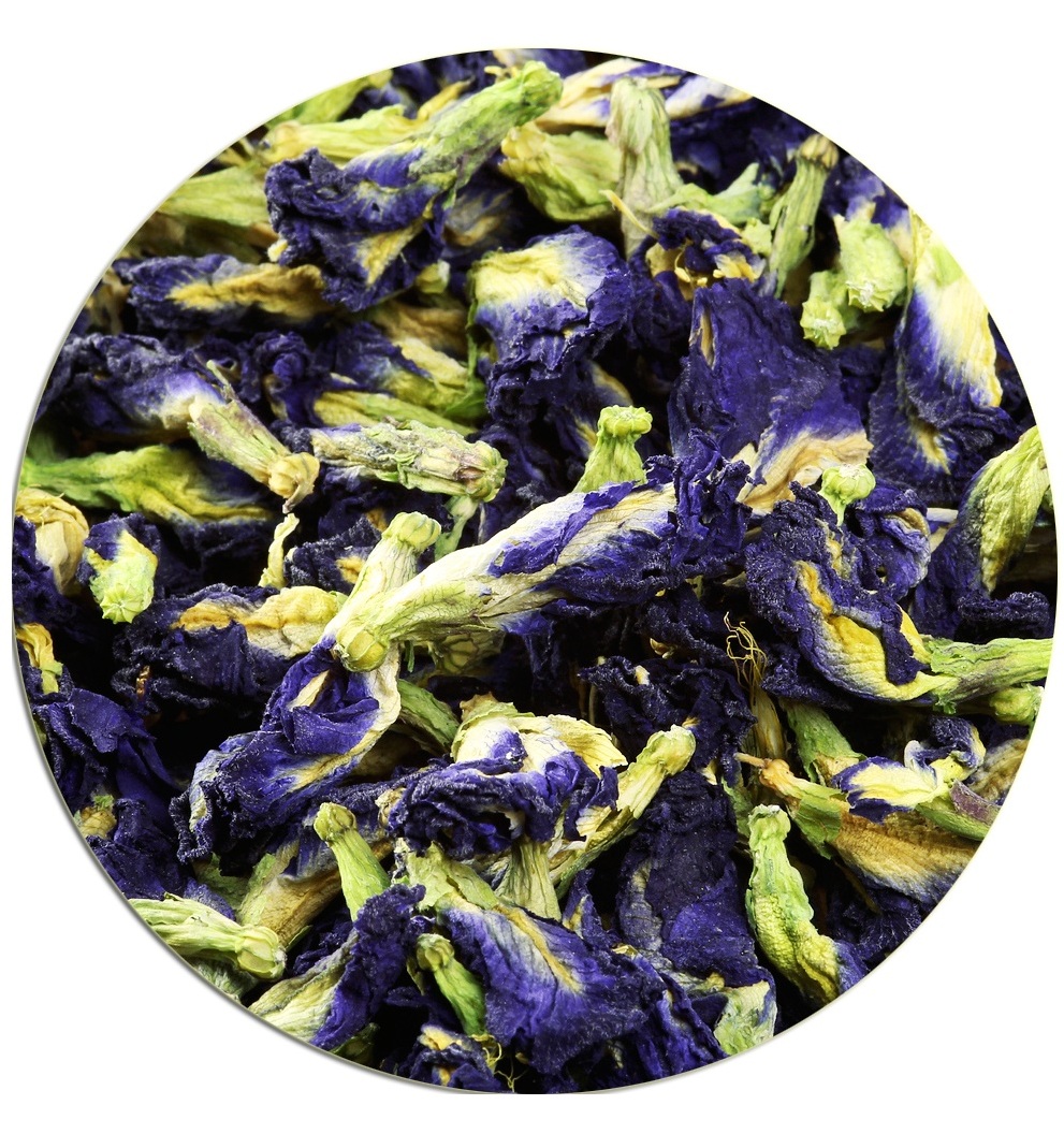 Синий чай из клитории (анчан) от диабета и для роста волос 50 или 100 гр