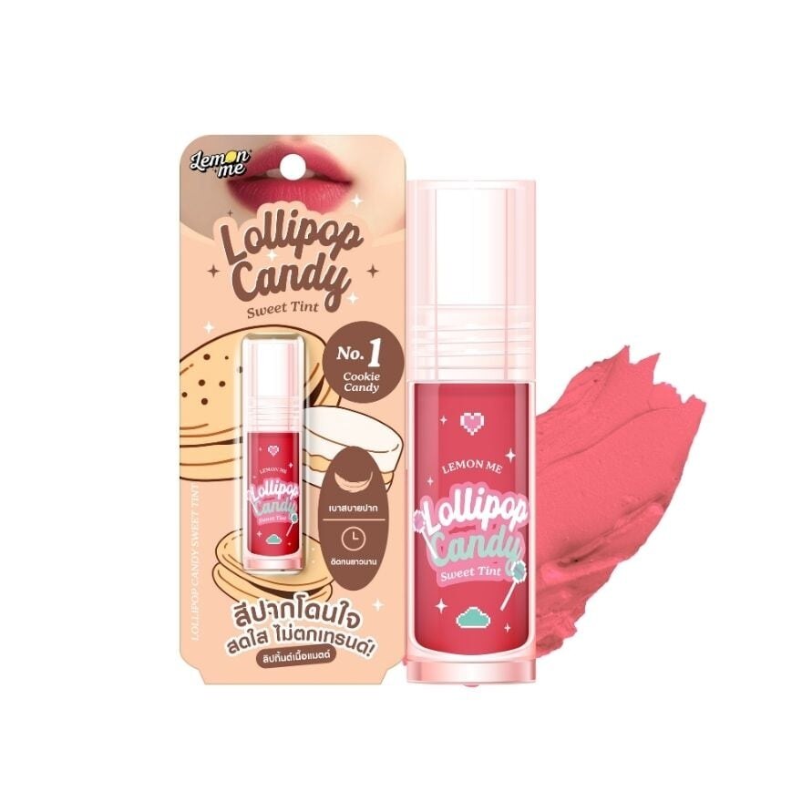 #Lemon Me Lollipop Candy Tint Lip 01 - 03 Pink Candy