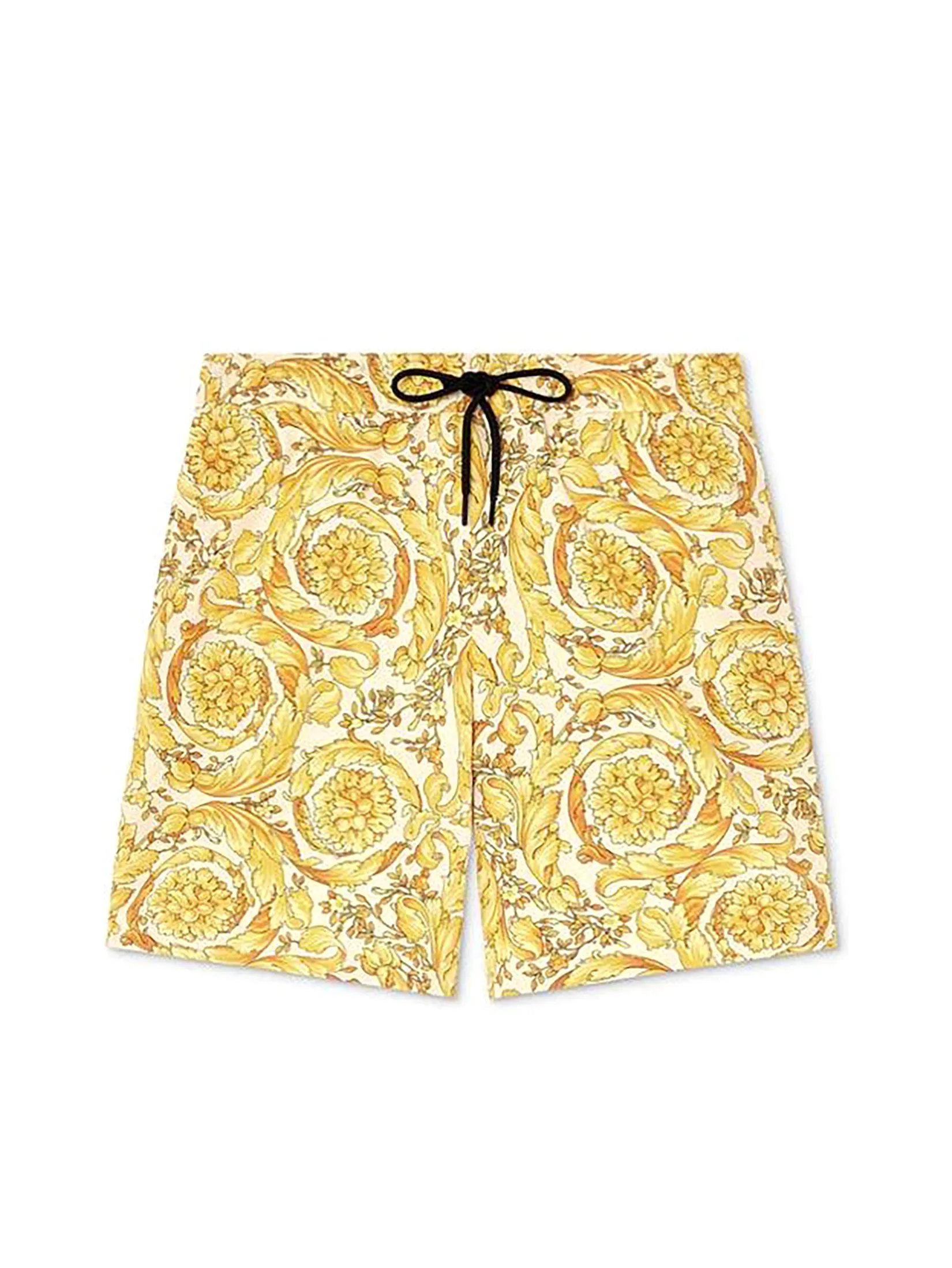 VERSACE UNDERWEAR Men Swim Boardshorts Barocco Gold