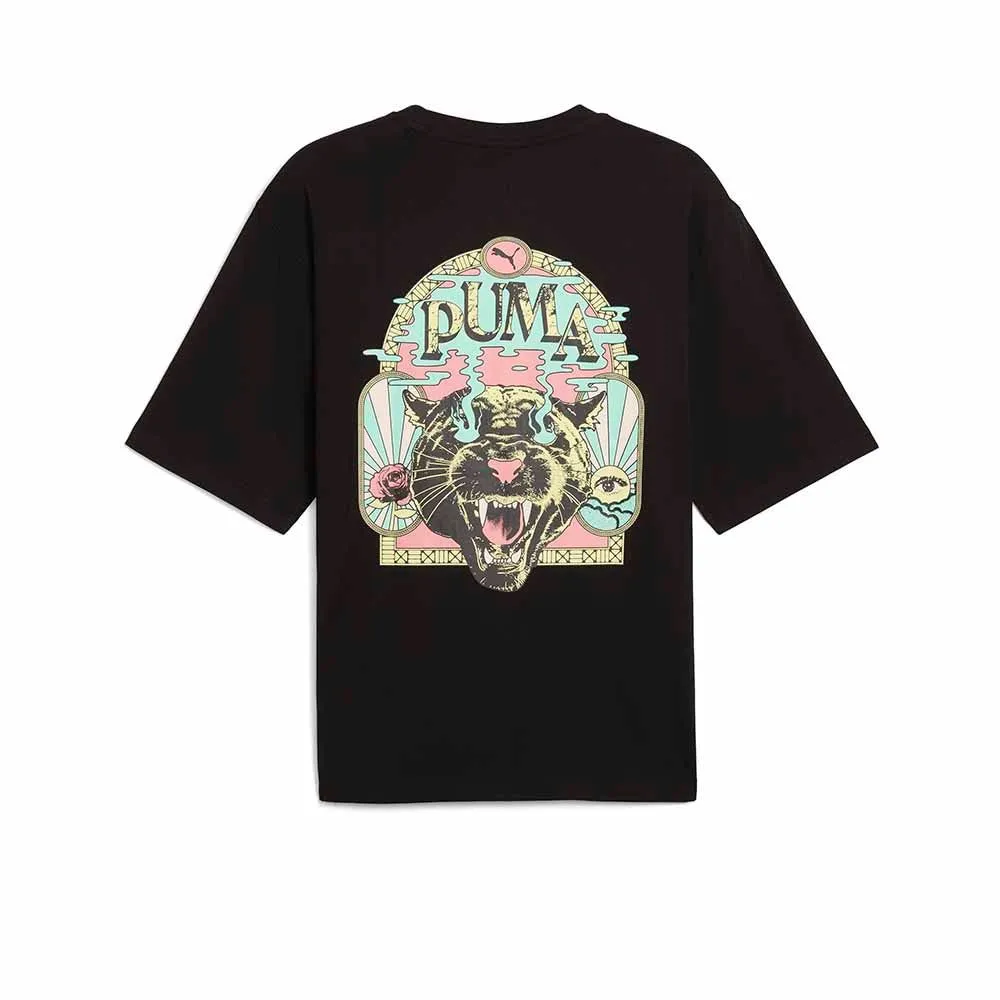 PUMA House of Graphics Men T-Shirt Black - PU097AP041EOTH