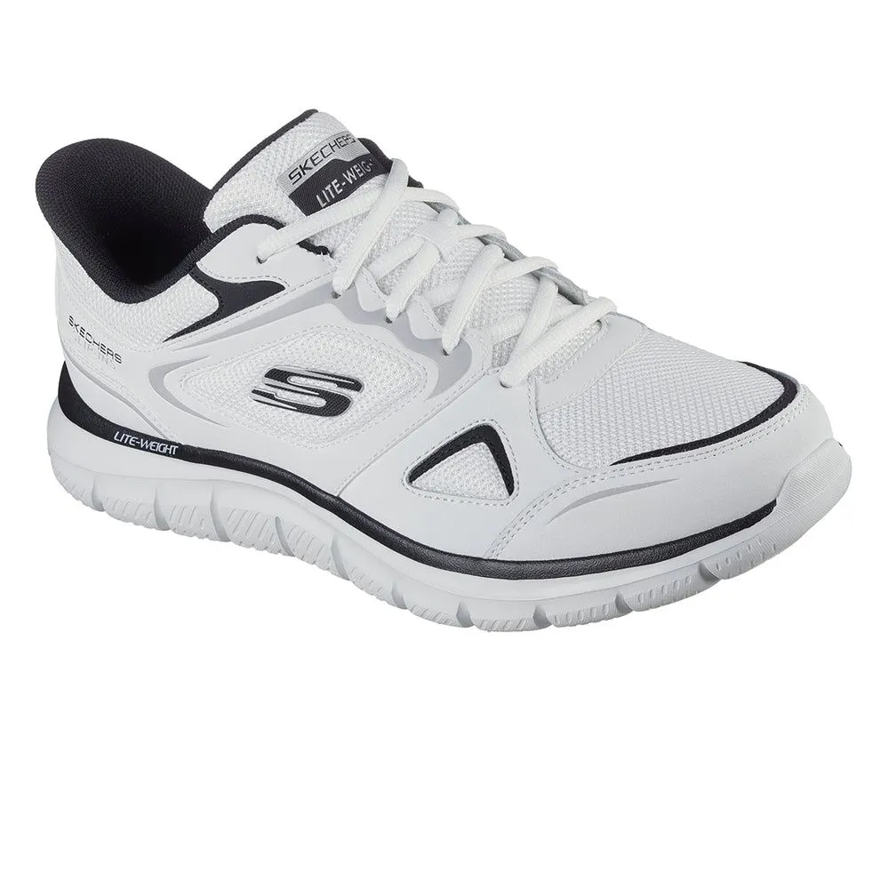 SKECHERS Men Casual Shoes Slip-ins®: Track - Ezral White - SK108SH673EMTH