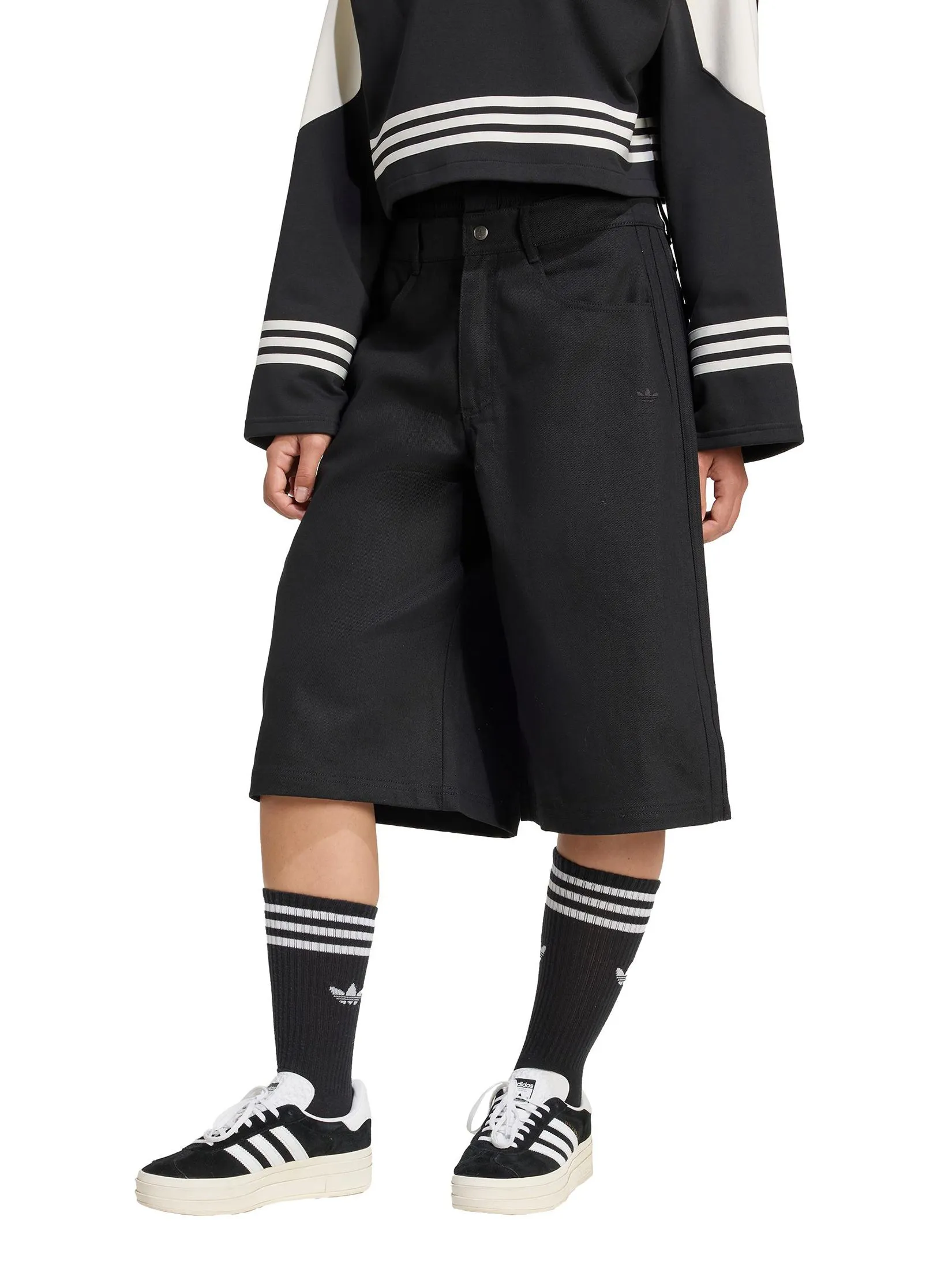 ADIDAS Women Jorts Firebird Utility JX7592 Black