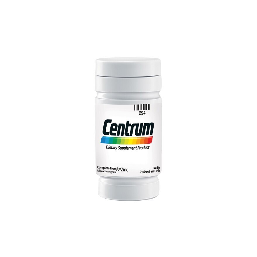 Centrum Dietary Supplement Product Vitamin and Mineral 22 types 30 Tablets
