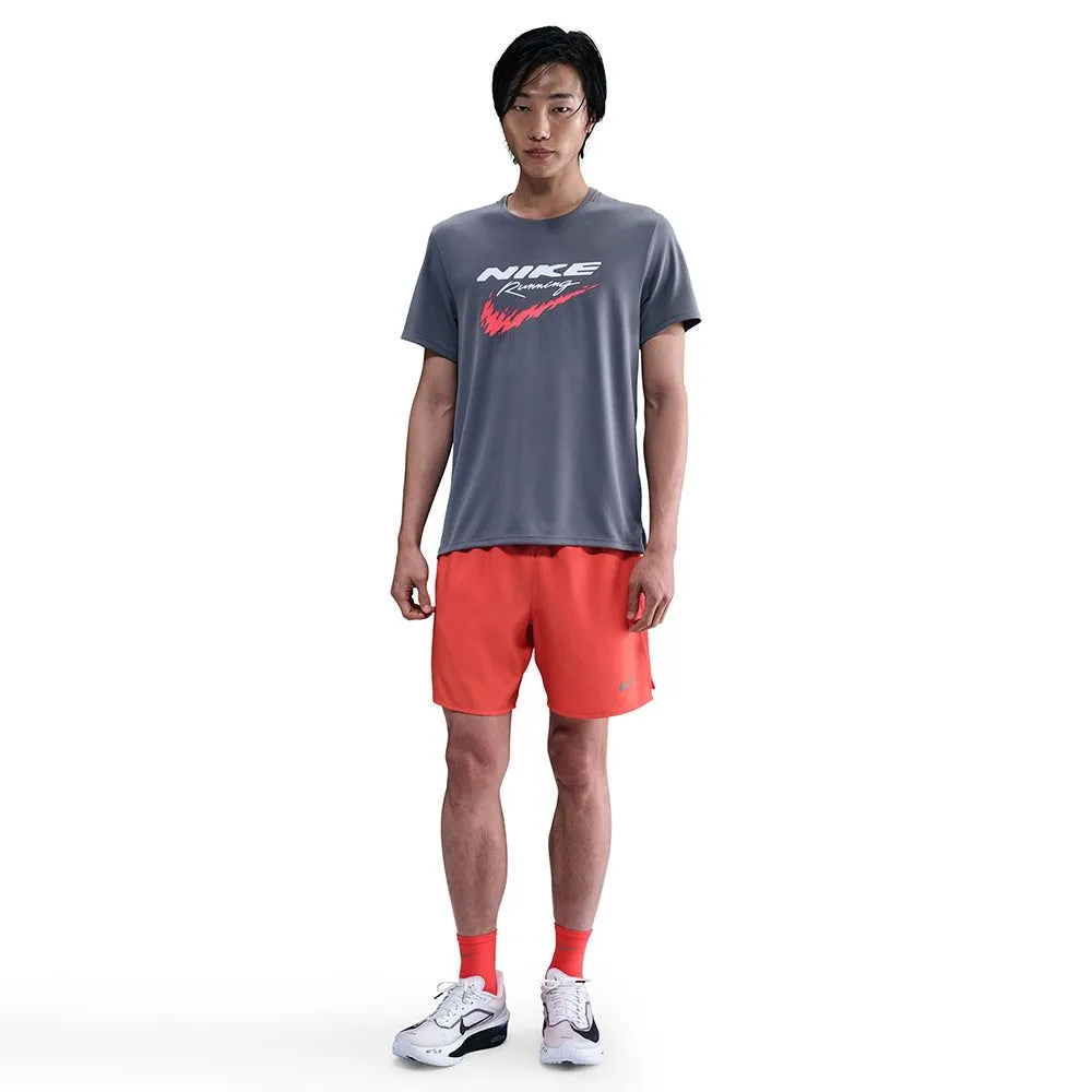 NIKE Dri-FIT Challenger 7" Brief-Lined Men Running Shorts Red - NI083AP690ENTH