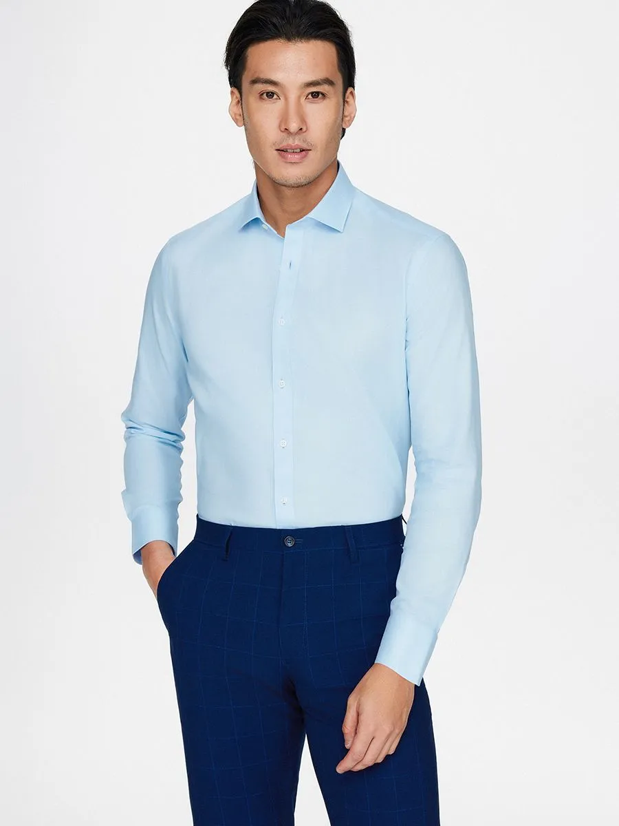 G2000 Men Clothing Long Sleeves Formal Shirt  Smart Fit  Light Blue
