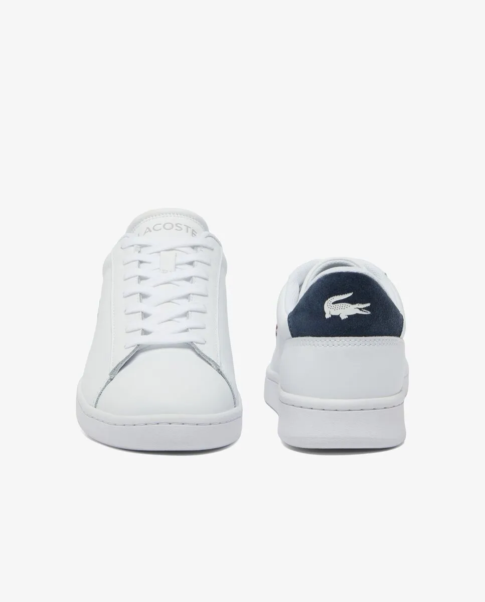 LACOSTE Men’s Carnaby Set Leather Sneakers White