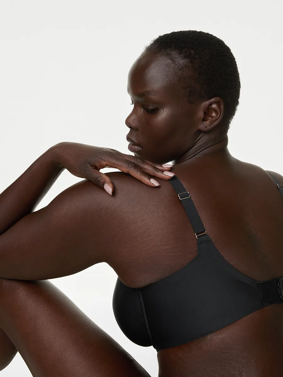 MARKS & SPENCER Women Wired Full-cup Bra Flexifit Invisible Black