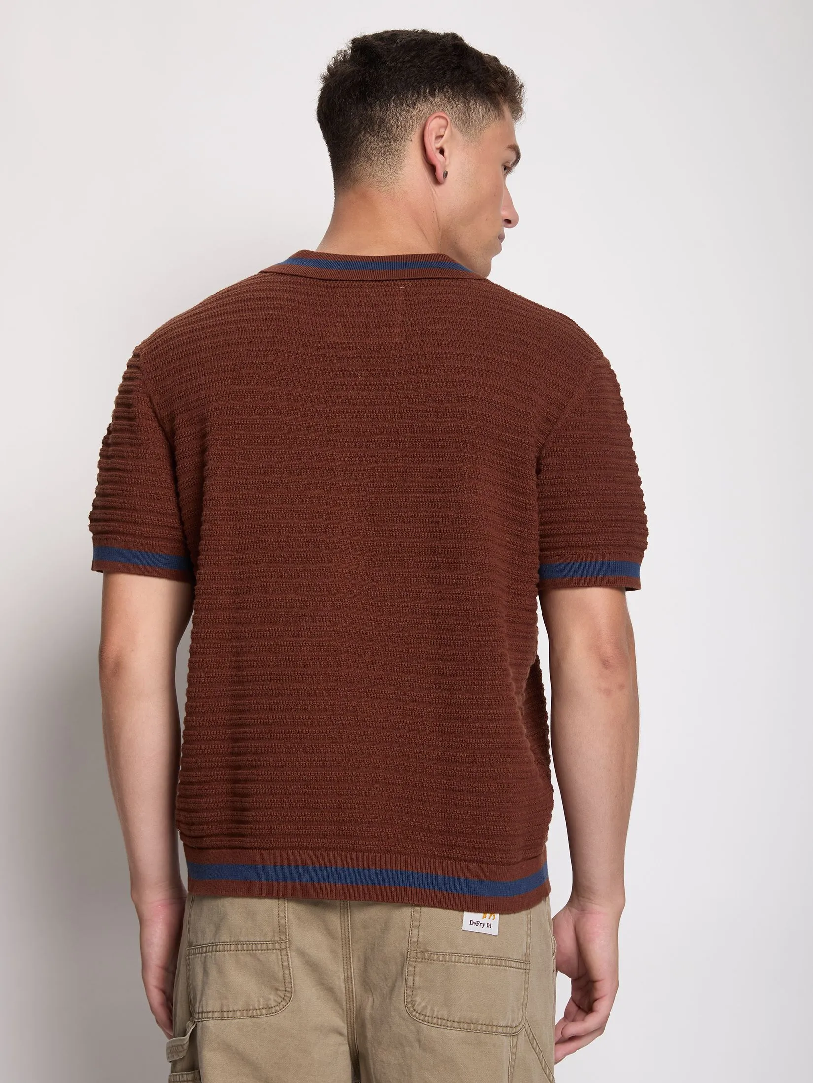 DEFRY 01 Men Sweater Short Sleeves 2507EASM069