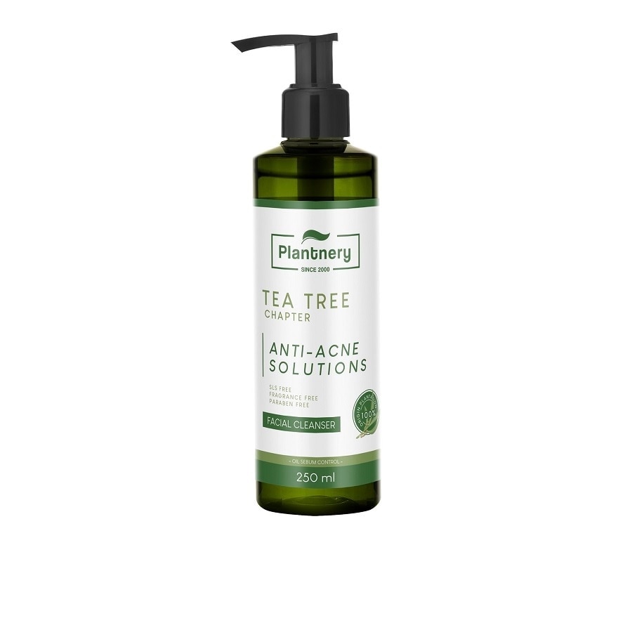 Plantnery Tea Tree Facial Cleanser 250ml