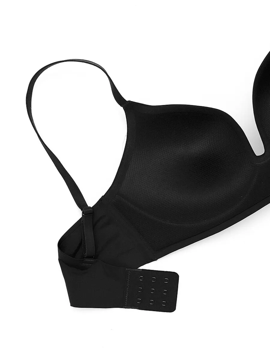 SABINA Soft Doomm Women Seamless Wireless Bra - Black