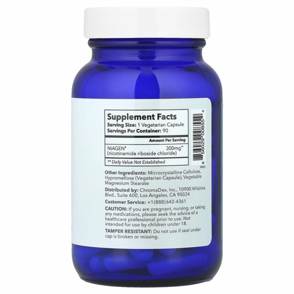 Tru Niagen, Age Better, 300 мг, 90 вегетарианских капсул