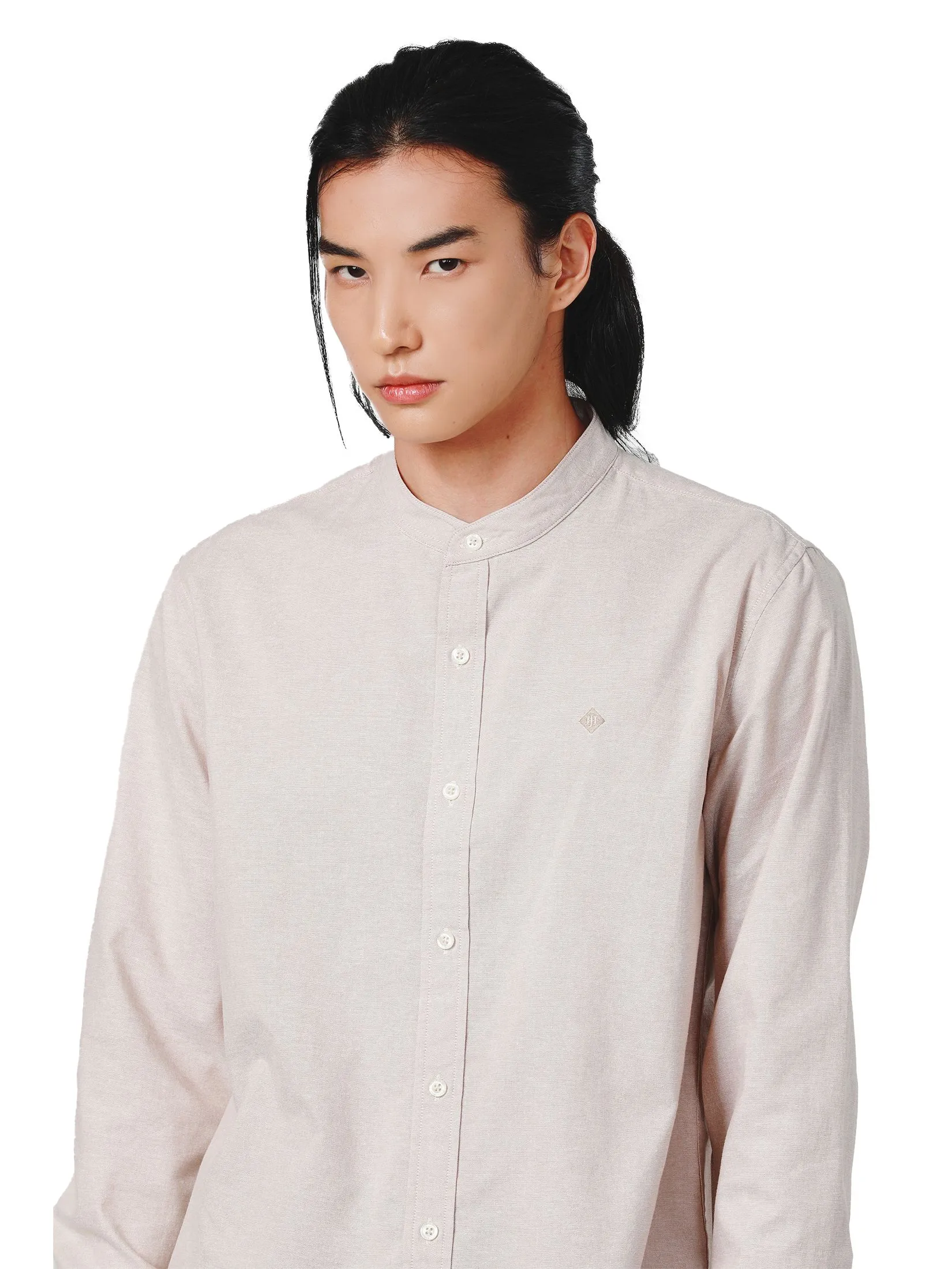 JOHN HENRY Men's Long Sleeves Shirts (Slim Fit) ICONIC AF Khaki