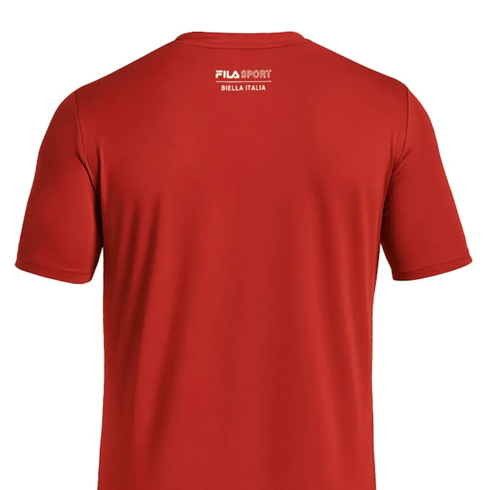 FILA Men Training T-Shirt Iconic Red - FI039AP084EMTH