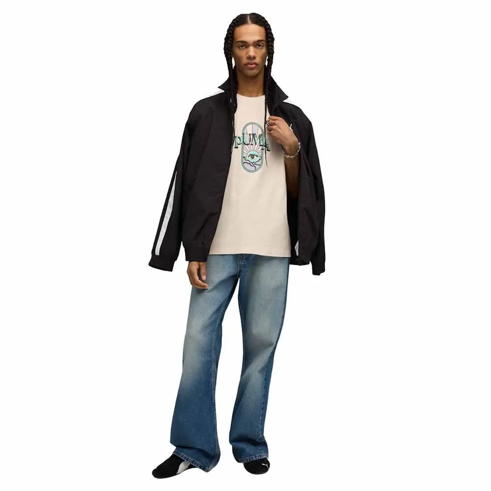 PUMA House of Graphics Men T-Shirt Beige - PU097AP043EOTH