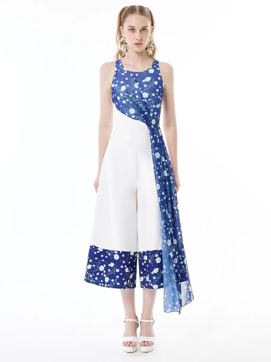 ICONIC WOMEN BLUE LEAH JUMPSUIT