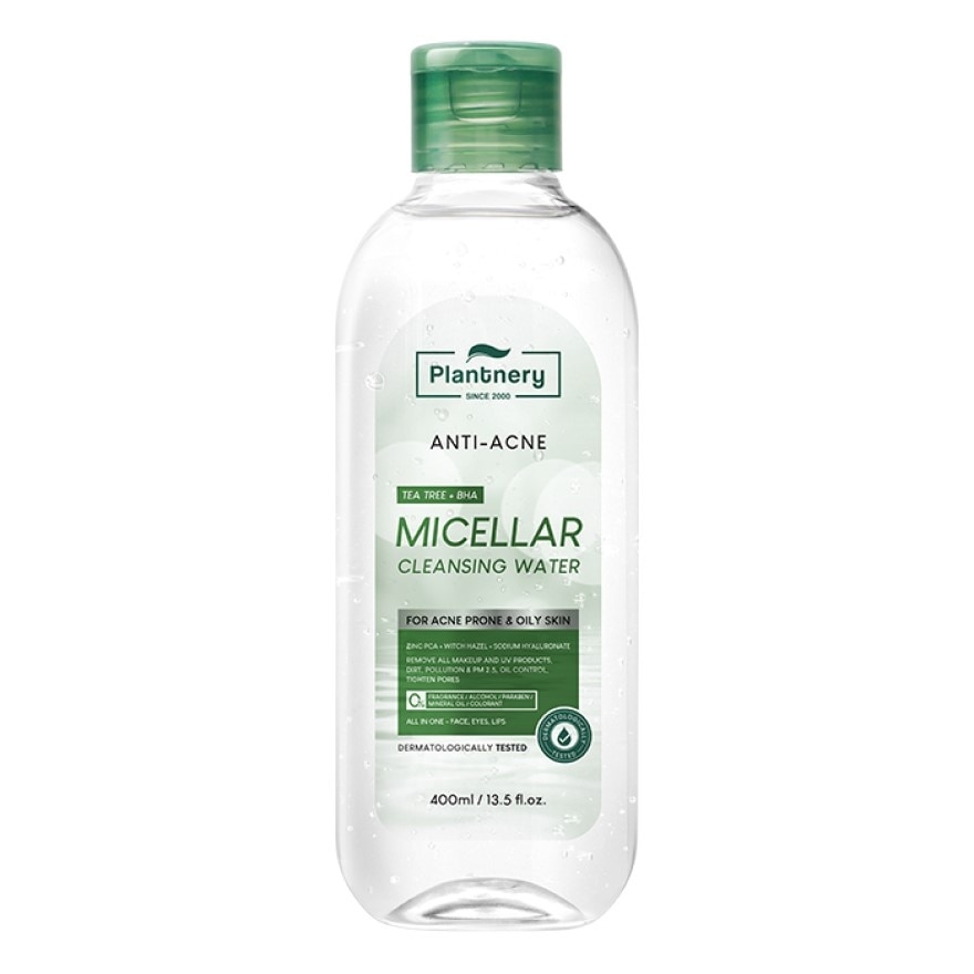 Plantnery Acne Micellar Cleansing Water 400 ml.