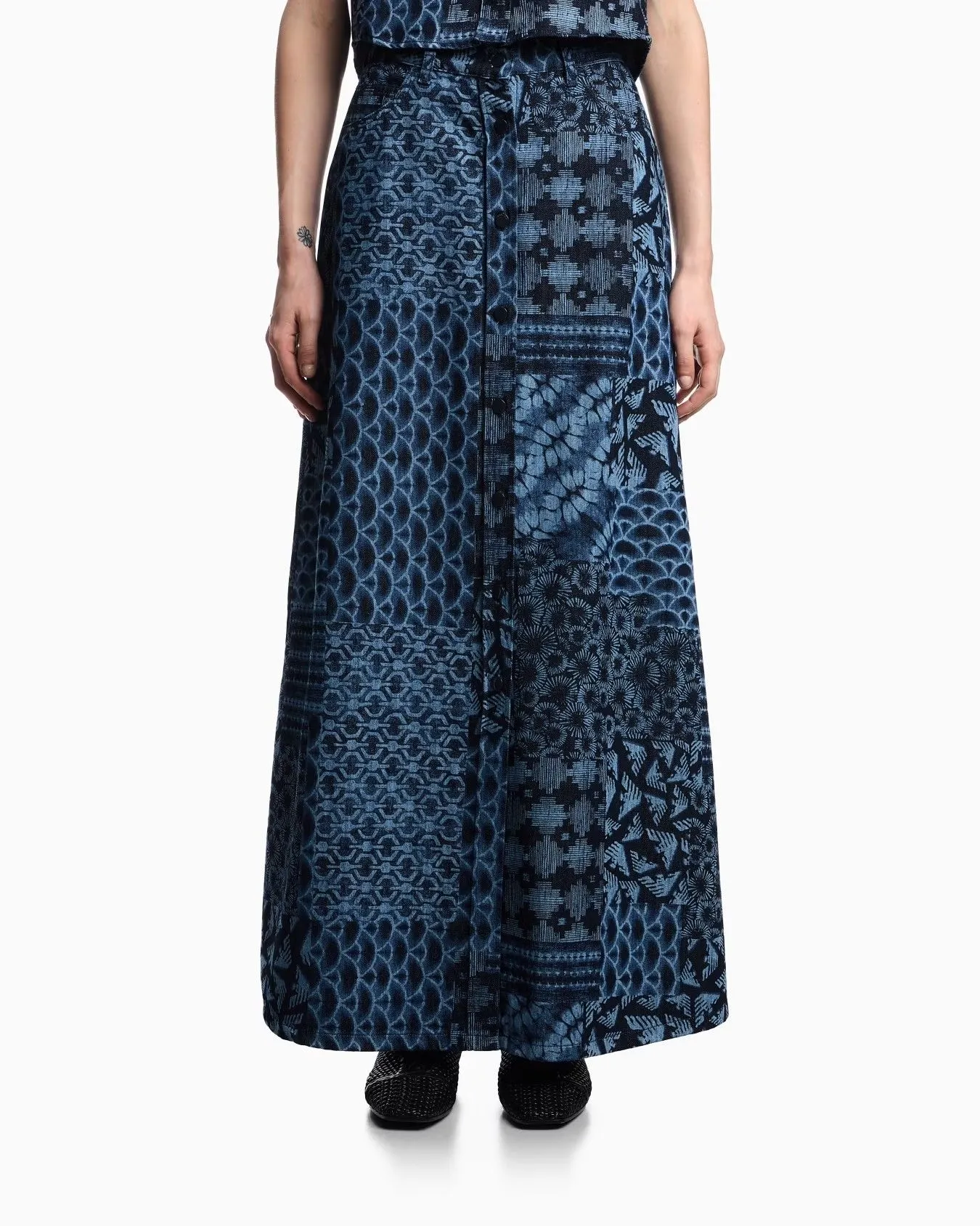 EMPORIO ARMANI Skirt Women EW000756-AF12438-FB057 Blue