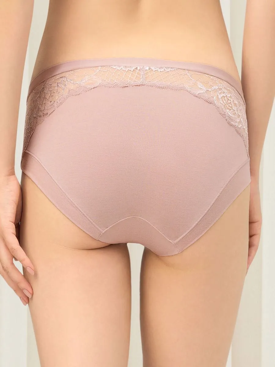 TRIUMPH Woman Panty Florale Wild Peony Hipster Purple 6115