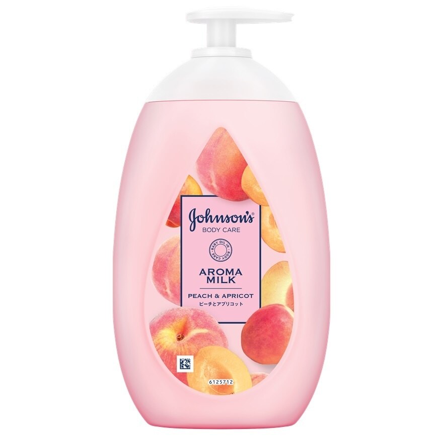 Johnson's Body Care Aroma Milk Peach  Apricot 500 Ml. - Peach