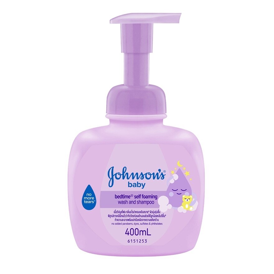 Johnson'S Baby Foaming Wash  Shampoo Bedtime Self 400 Ml.