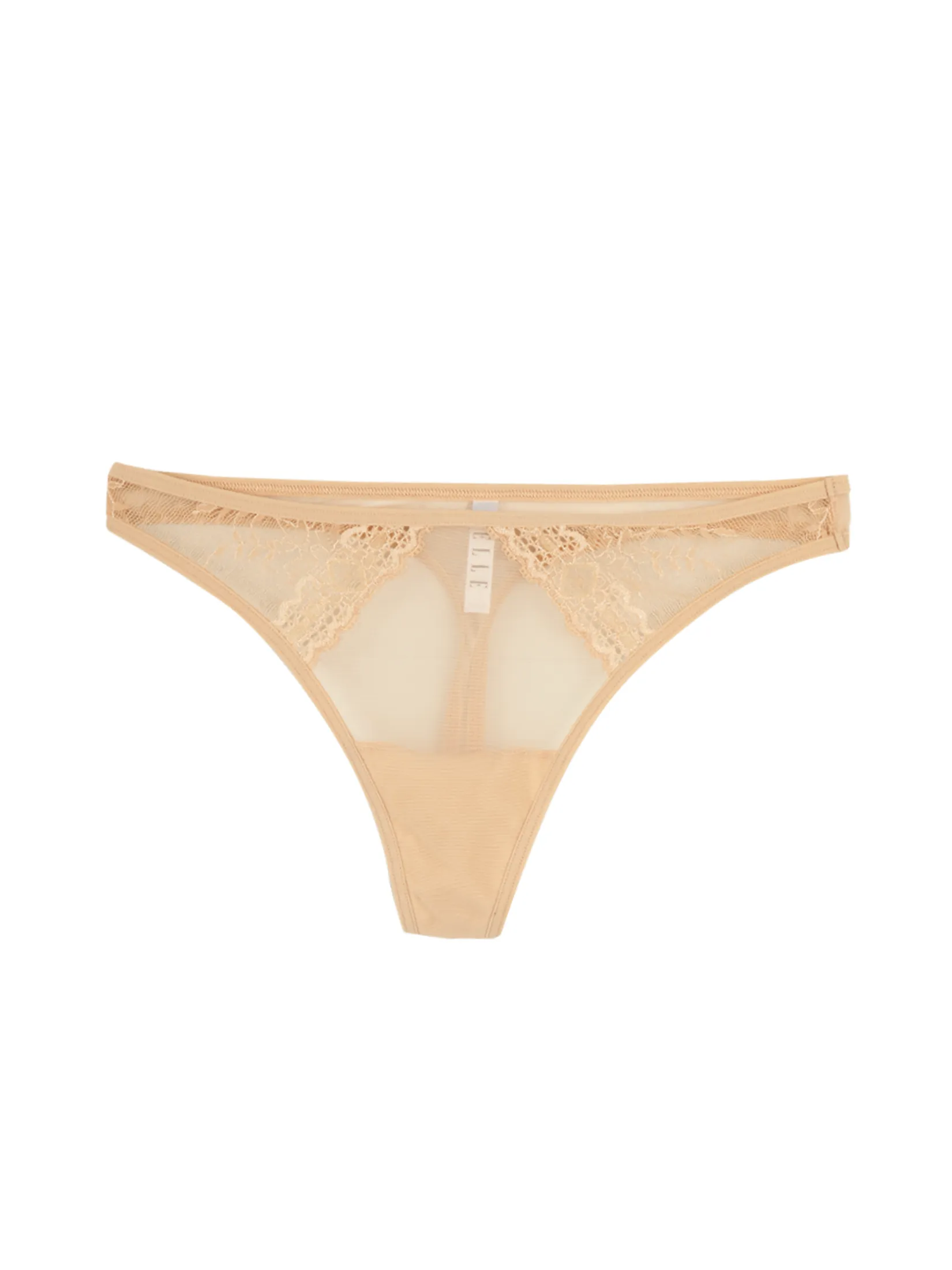 ELLE LINGERIE Women G-String Lowrise Panties LU8703 - Beige