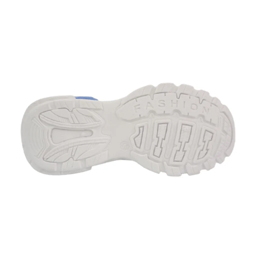 ROVING FOX White/Blue Sneakers FW1946